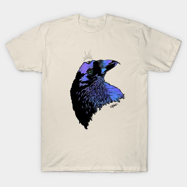 Three-Eyed Raven T-Shirt by Indi Martin